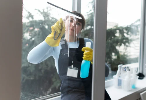 Nettoyage de vitres intérieures et extérieures à Marbois